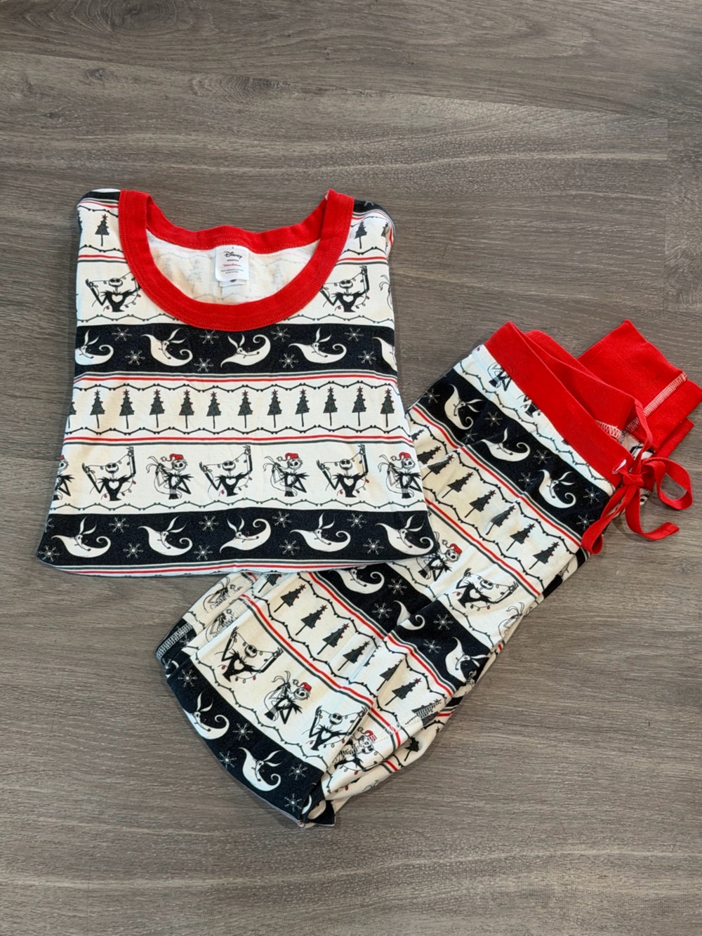 Hanna Andersson Disney Nightmare Before Christmas PJ Set Mixed S Top XS Pants